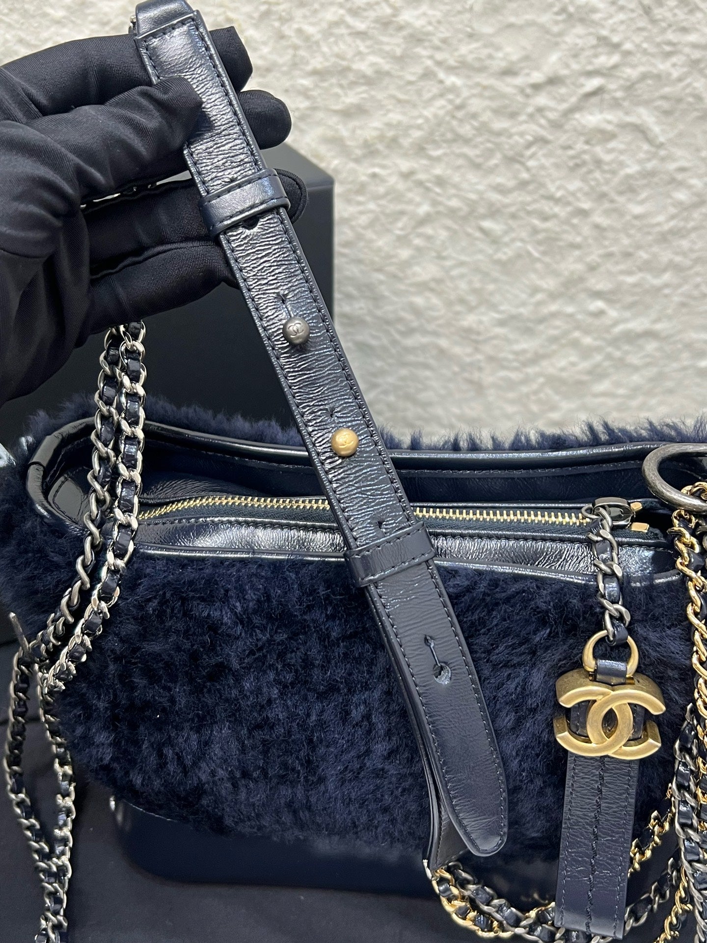 Chanel - Gabrielle - Wool - Navy - (small)
