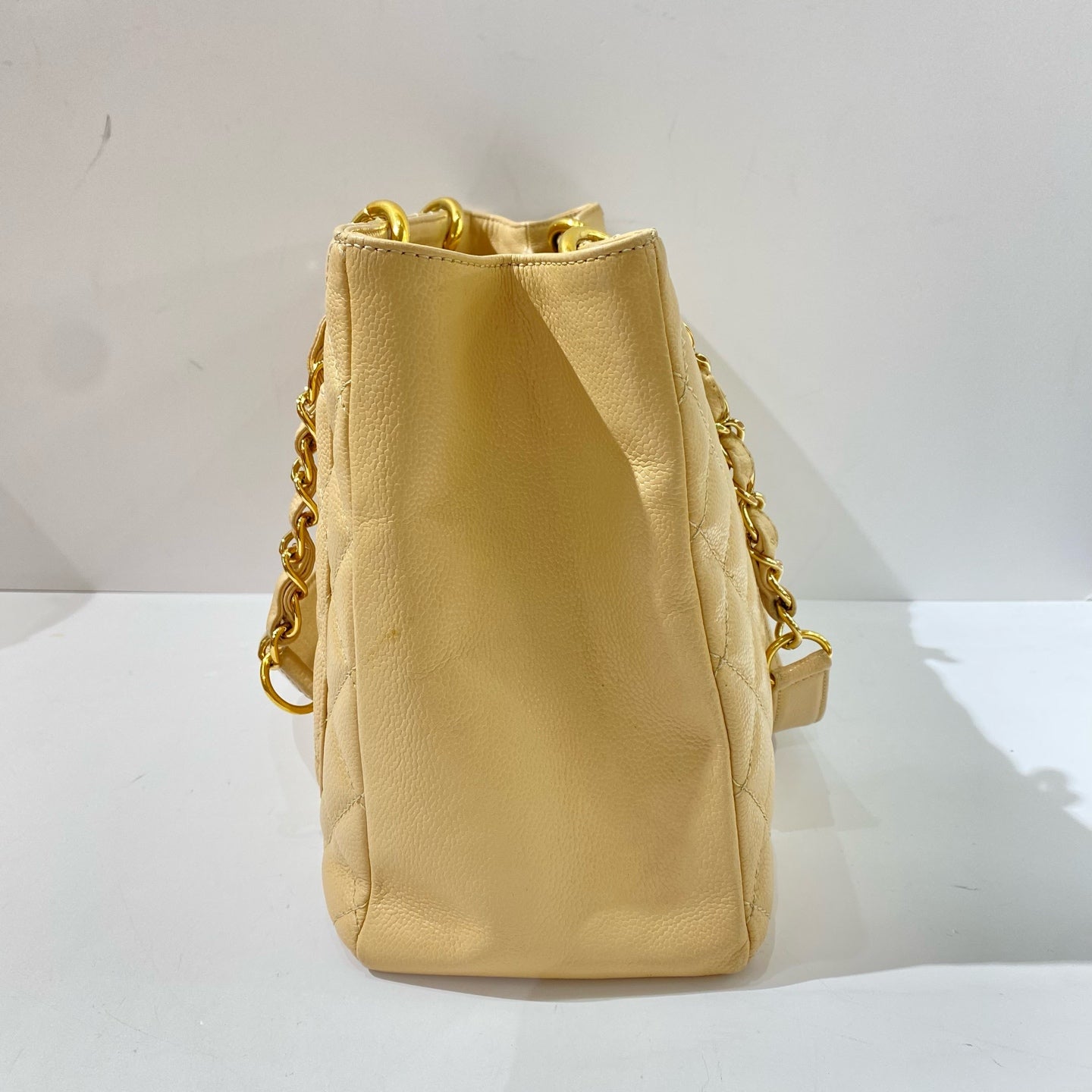 Chanel - Grand Shopping Tote (GST) - Caviar leather - Beige - (Large)