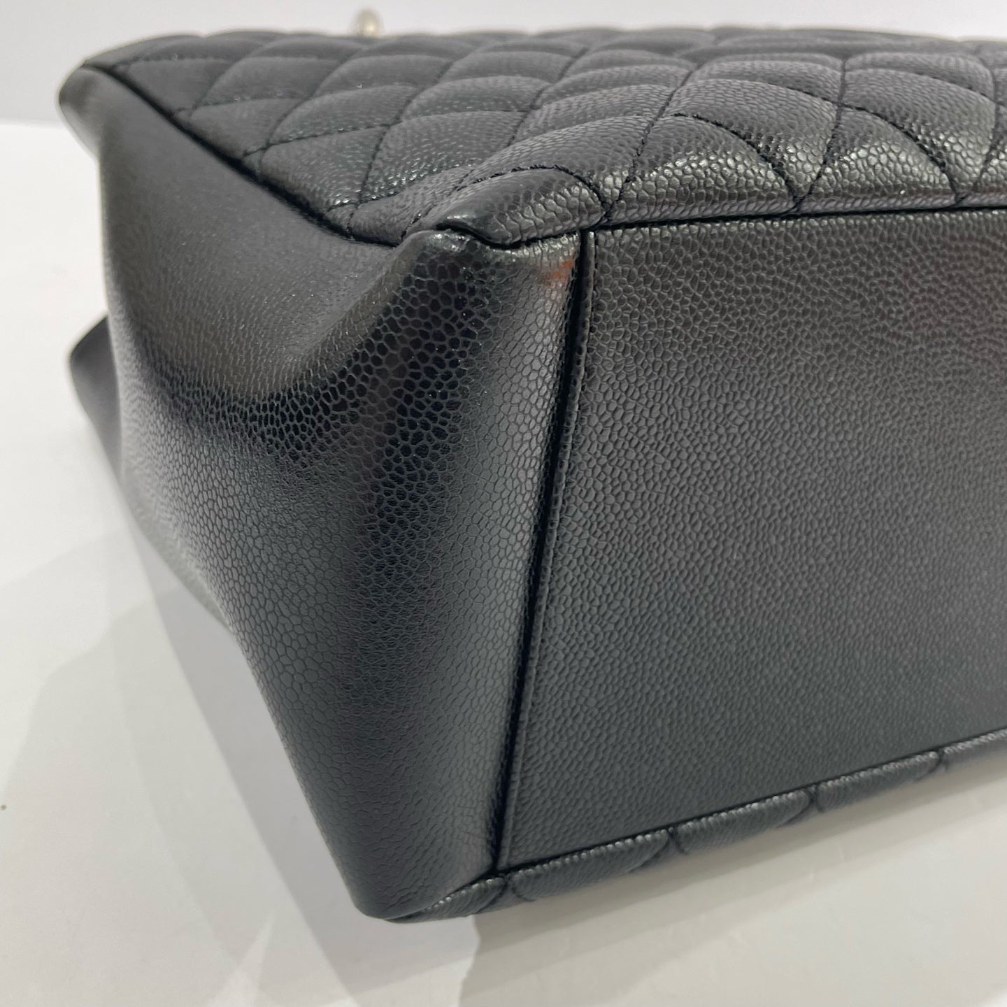 Chanel - Grand Shopping Tote (GST) - Caviar leather - Black with Silver-Tone Hardware - (large)