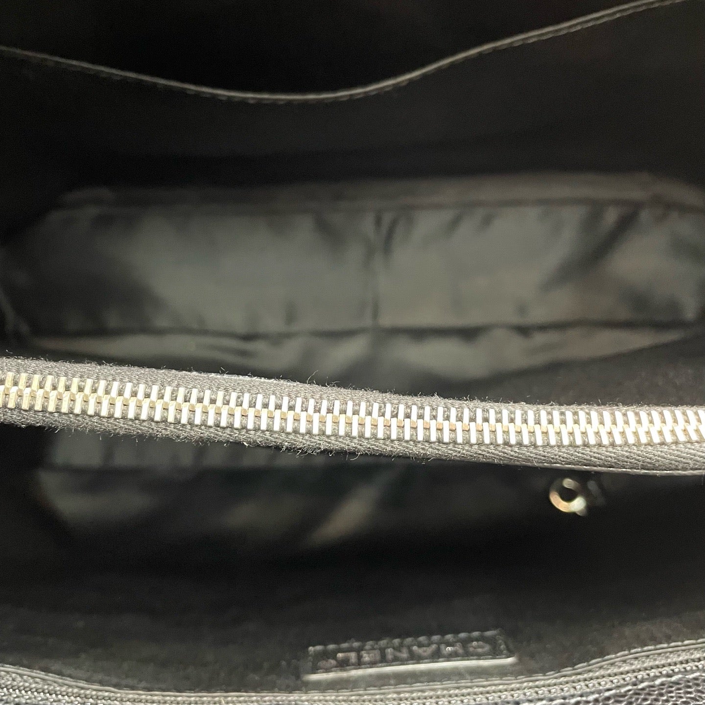 Chanel - Grand Shopping Tote (GST) - Caviar leather - Black with Silver-Tone Hardware - (Large)