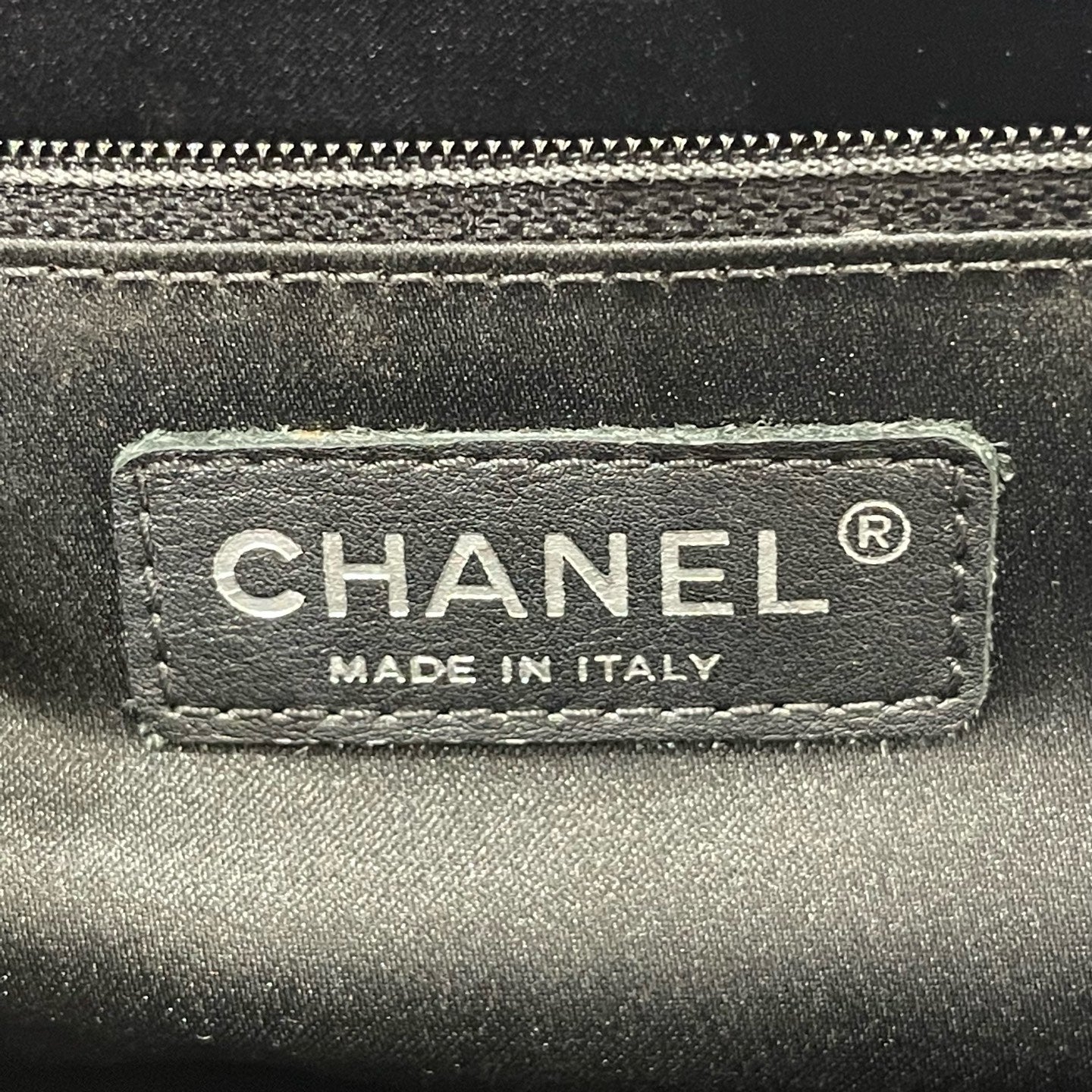 Chanel - Grand Shopping Tote (GST) - Caviar leather - Black with Silver-Tone Hardware - (large)