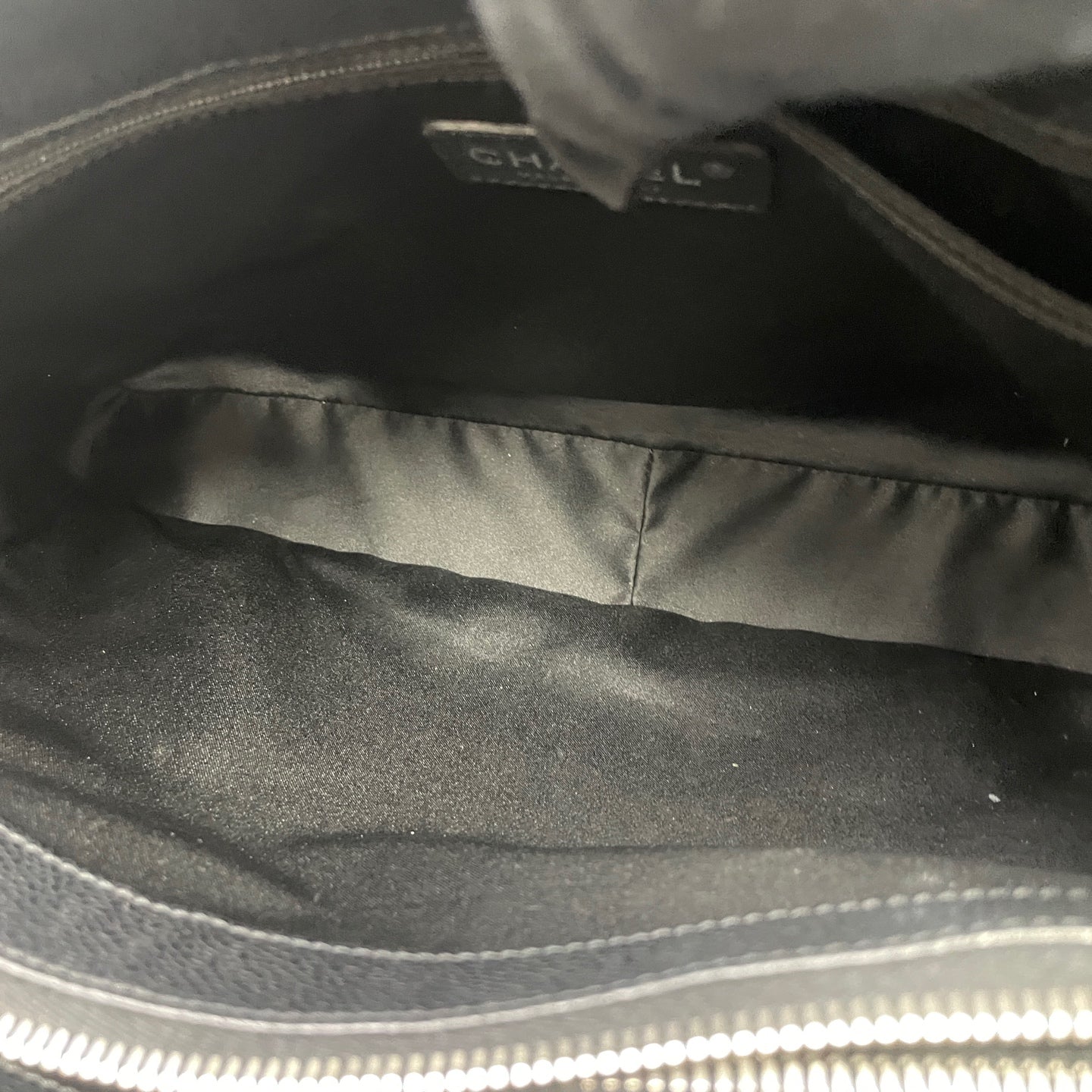 Chanel - Grand Shopping Tote (GST) - Leather - Black - (large)
