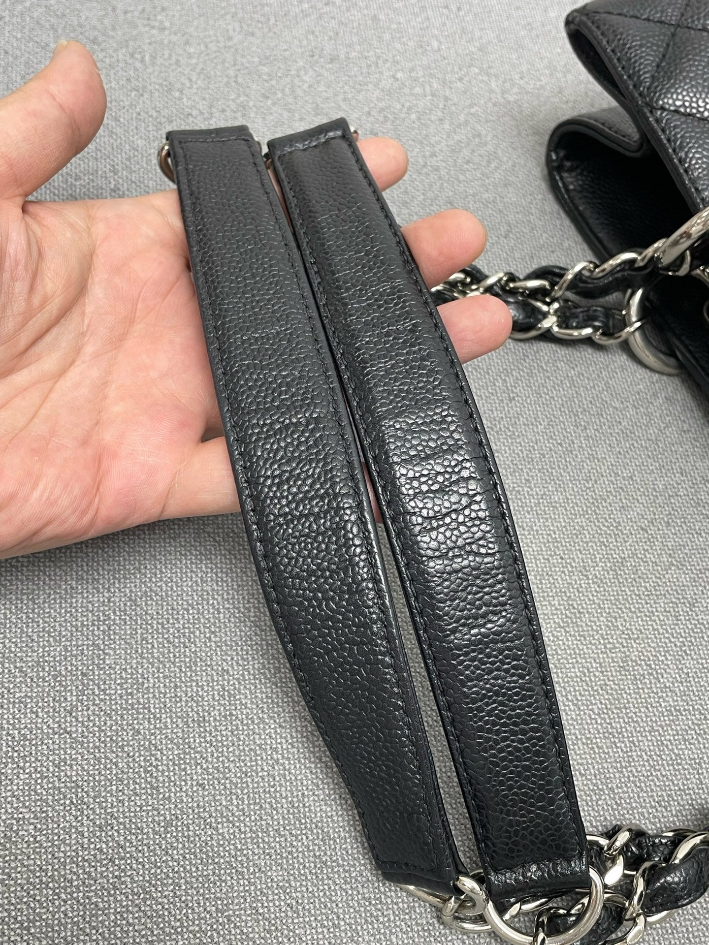 Chanel - Grand Shopping Tote (GST) - Leather - Black - (medium)