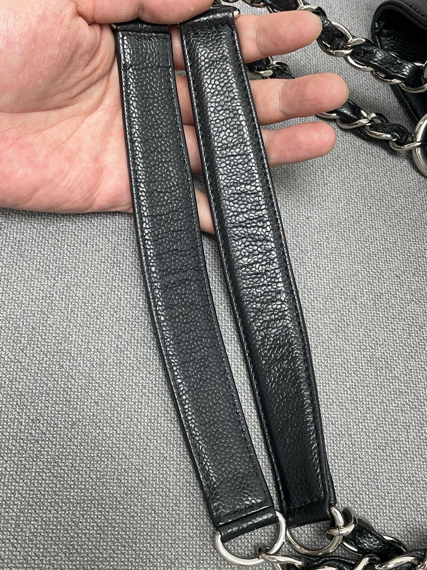 Chanel - Grand Shopping Tote (GST) - Leather - Black - (medium)