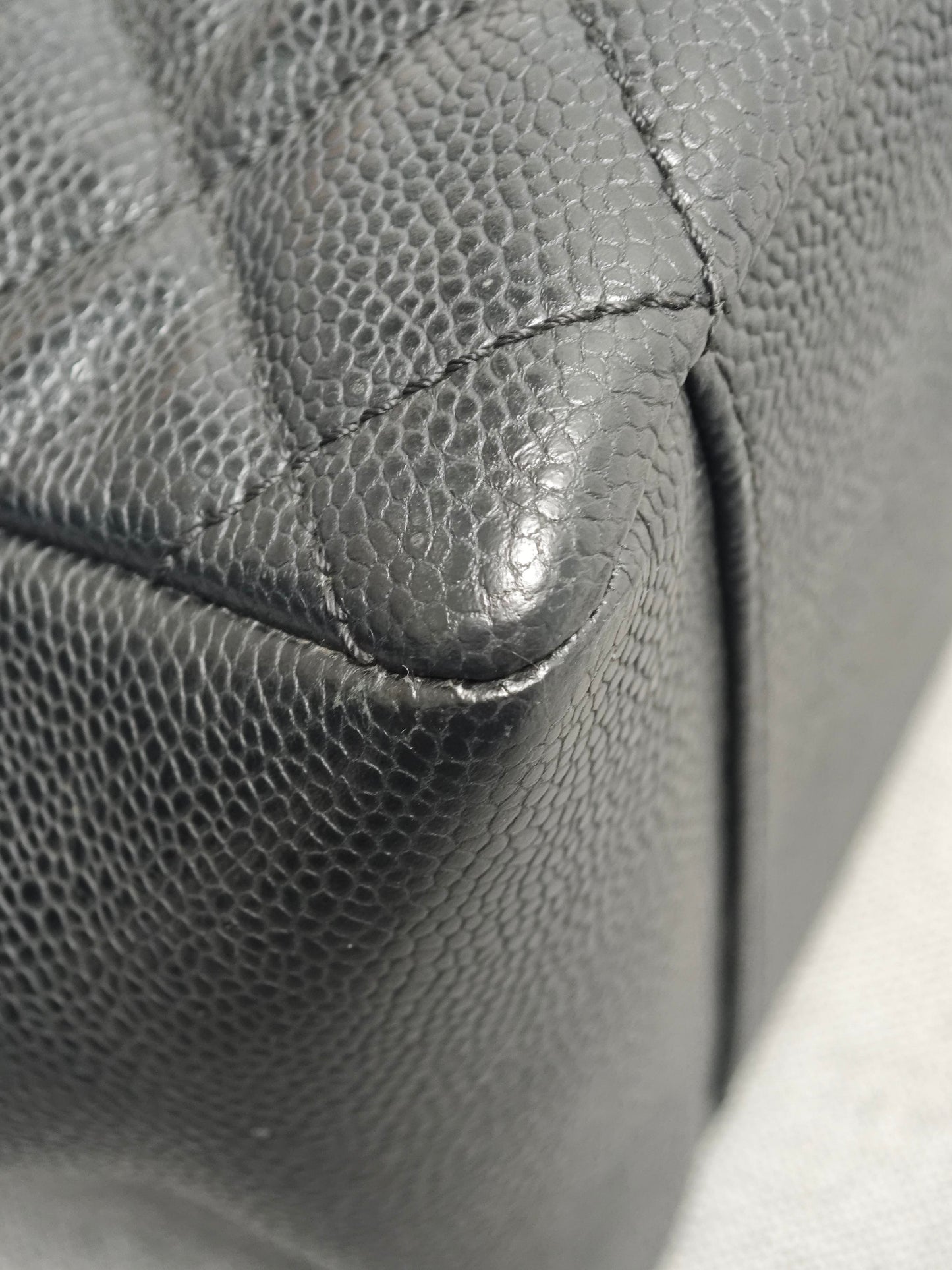 Chanel - Grand Shopping Tote (GST) - Leather - Black - (Other)
