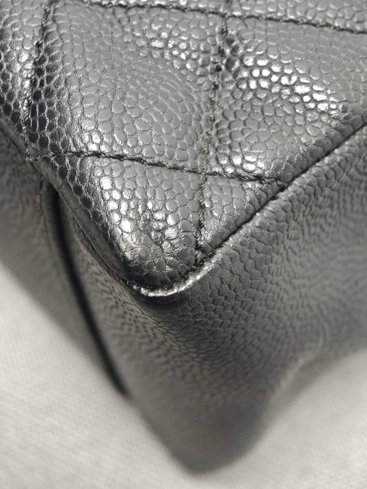 Chanel - Grand Shopping Tote (GST) - Leather - Black - (Other)