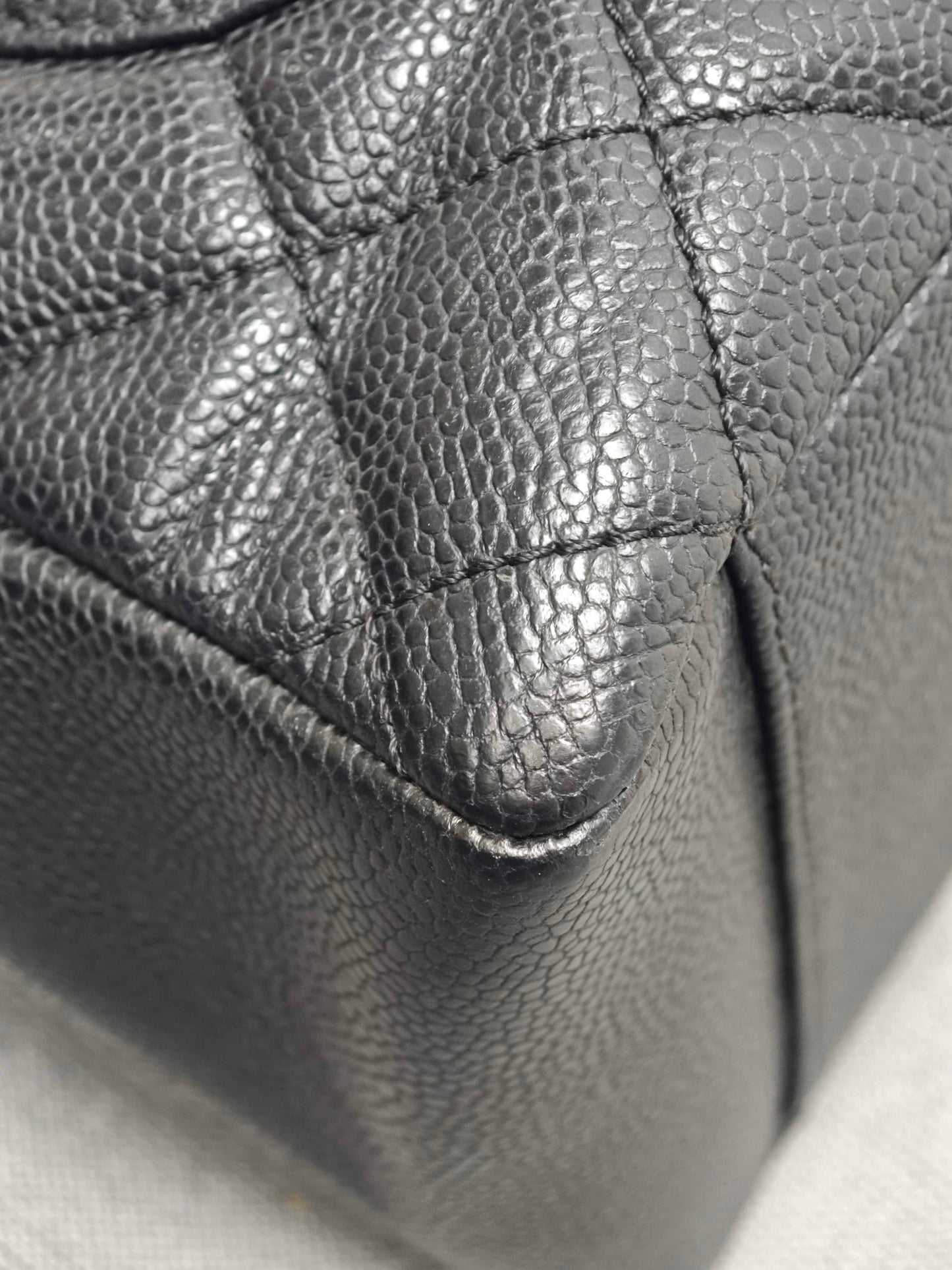 Chanel - Grand Shopping Tote (GST) - Leather - Black - (Other)