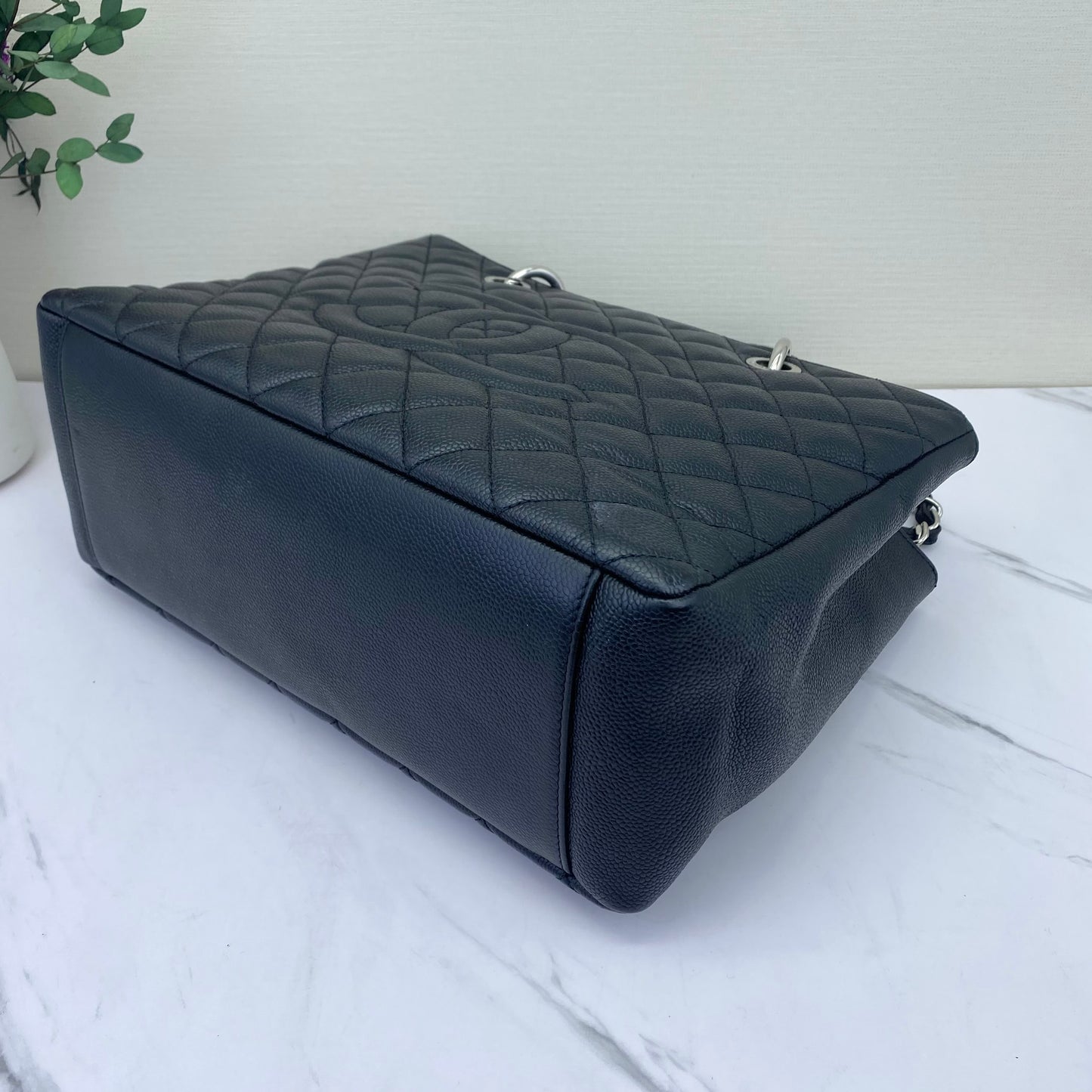 Chanel - GST (Grand Shopping Tote) - Caviar leather - Black with Silver-Tone Hardware - (large)