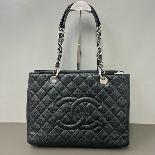 Chanel - GST - Leather - Black - (Large)