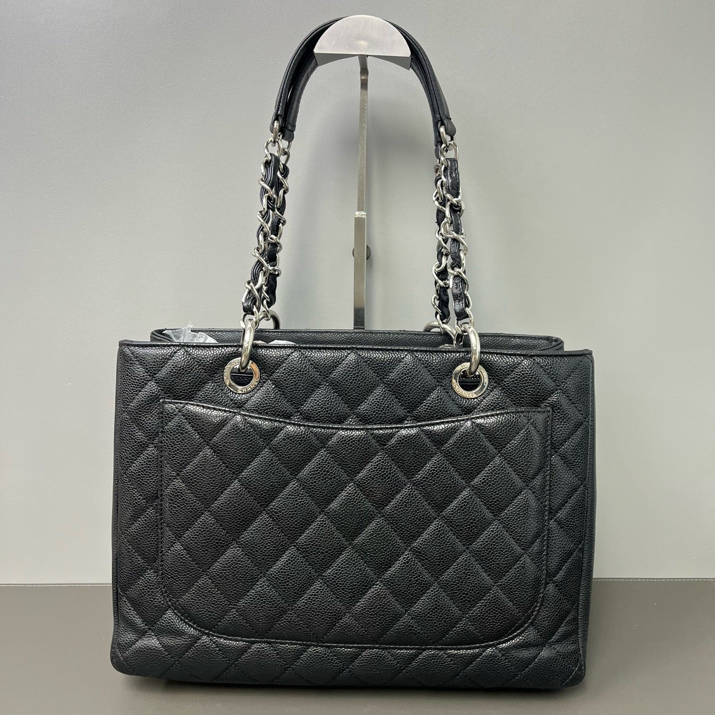 Chanel - GST - Leather - Black - (Large)
