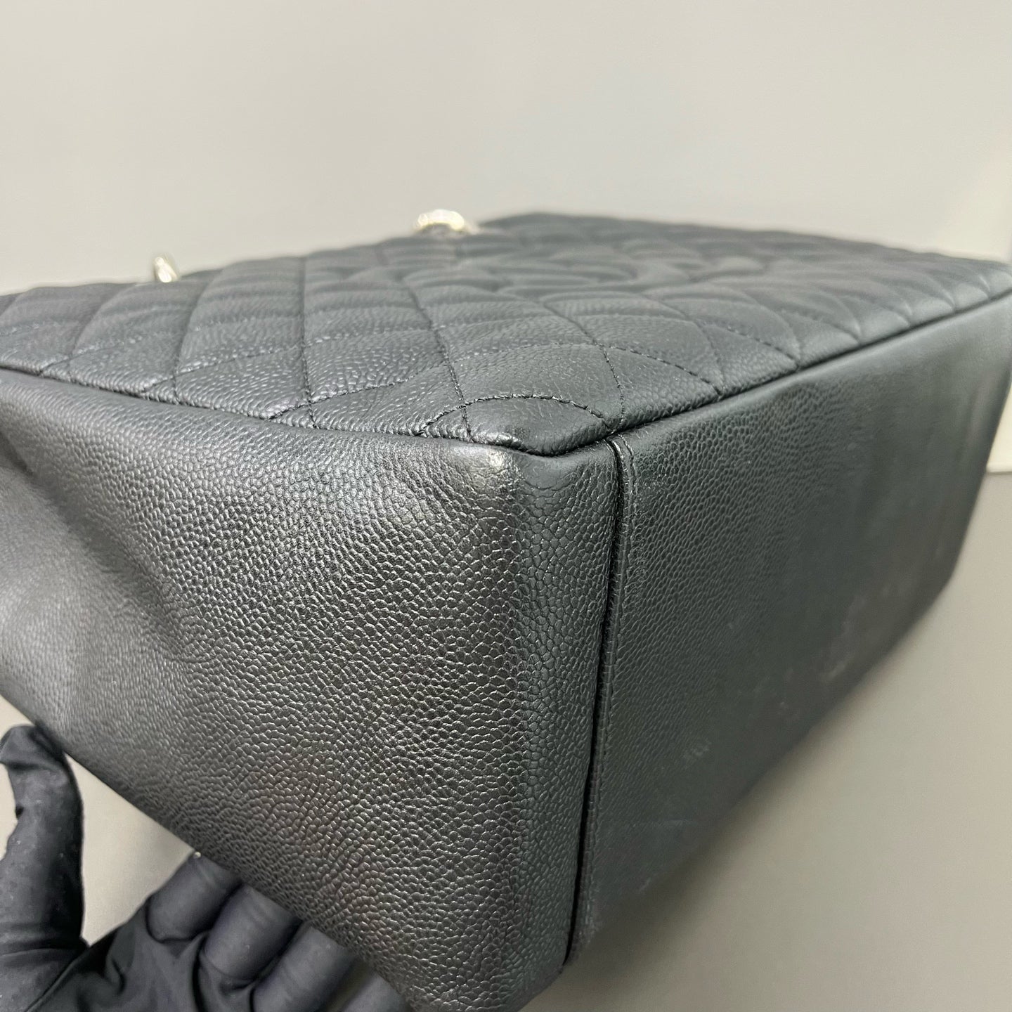 Chanel - GST - Leather - Black - (Large)