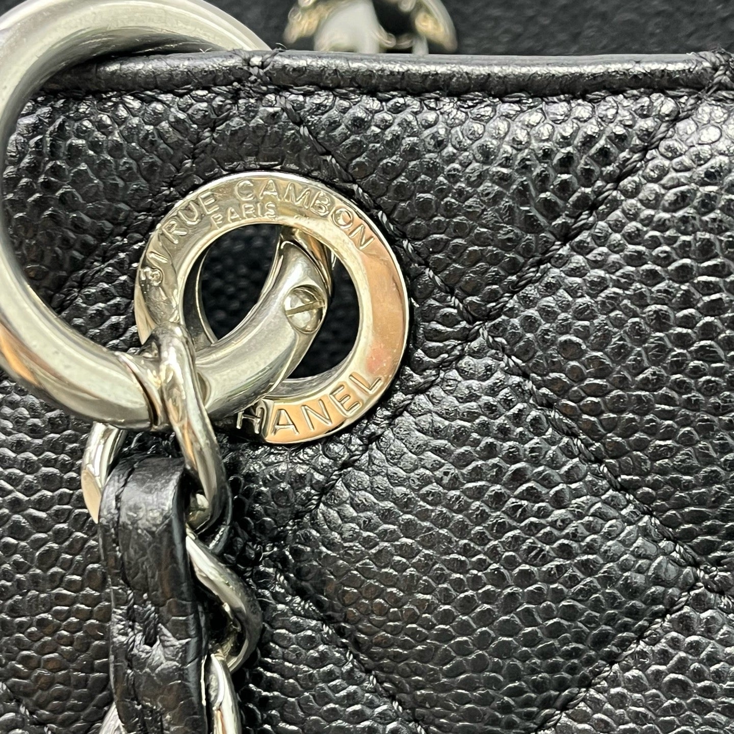 Chanel - GST - Leather - Black - (Large)