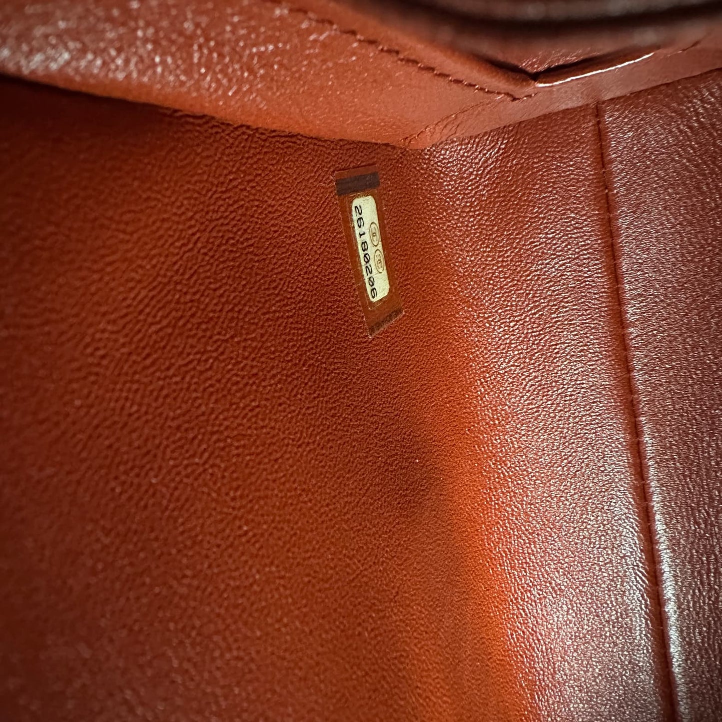 Chanel - Hamburg - Leather - Burgundy - (mini)