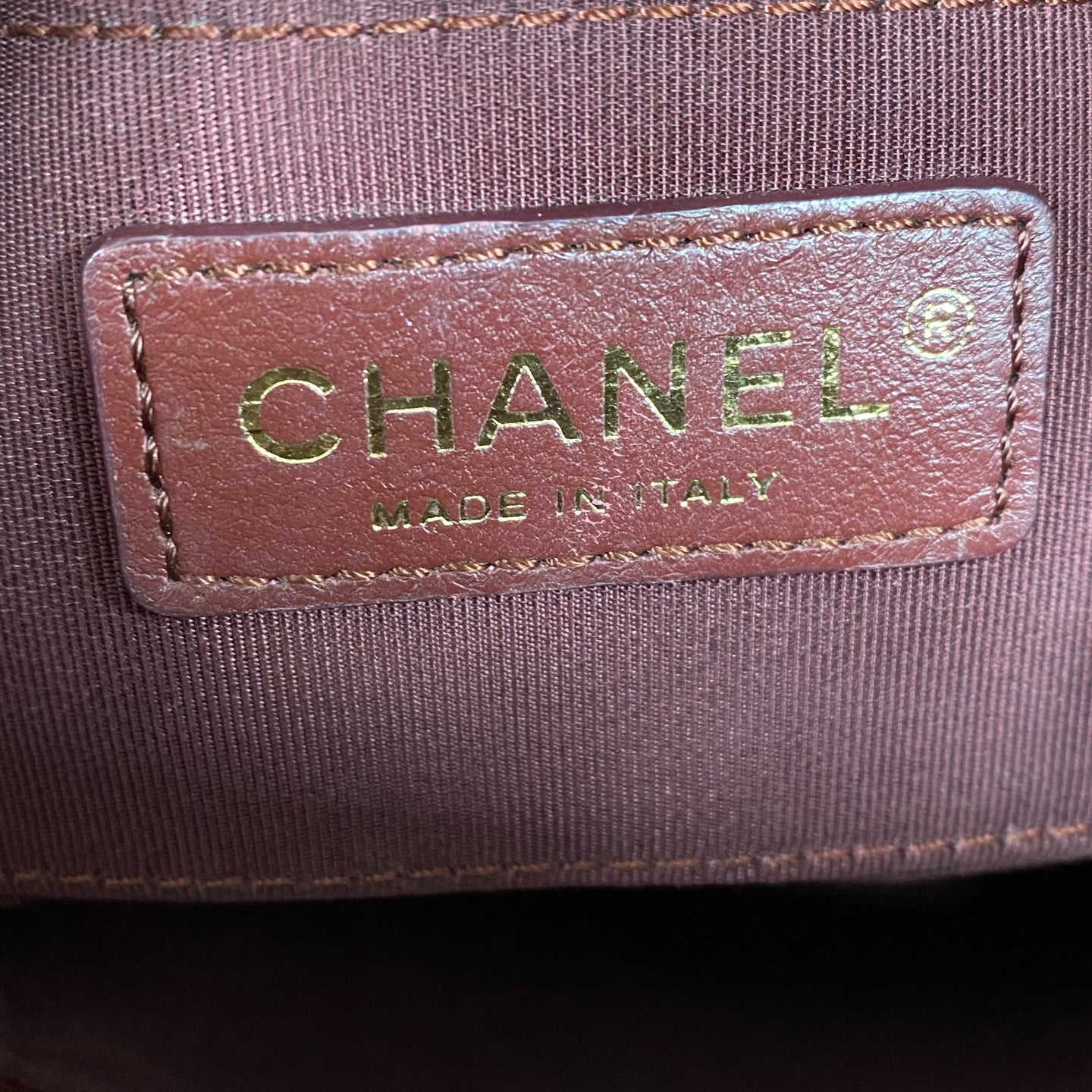 Chanel - Hamburg Series Navy Fries Bucket Bag - Wool - Blue - (mini)