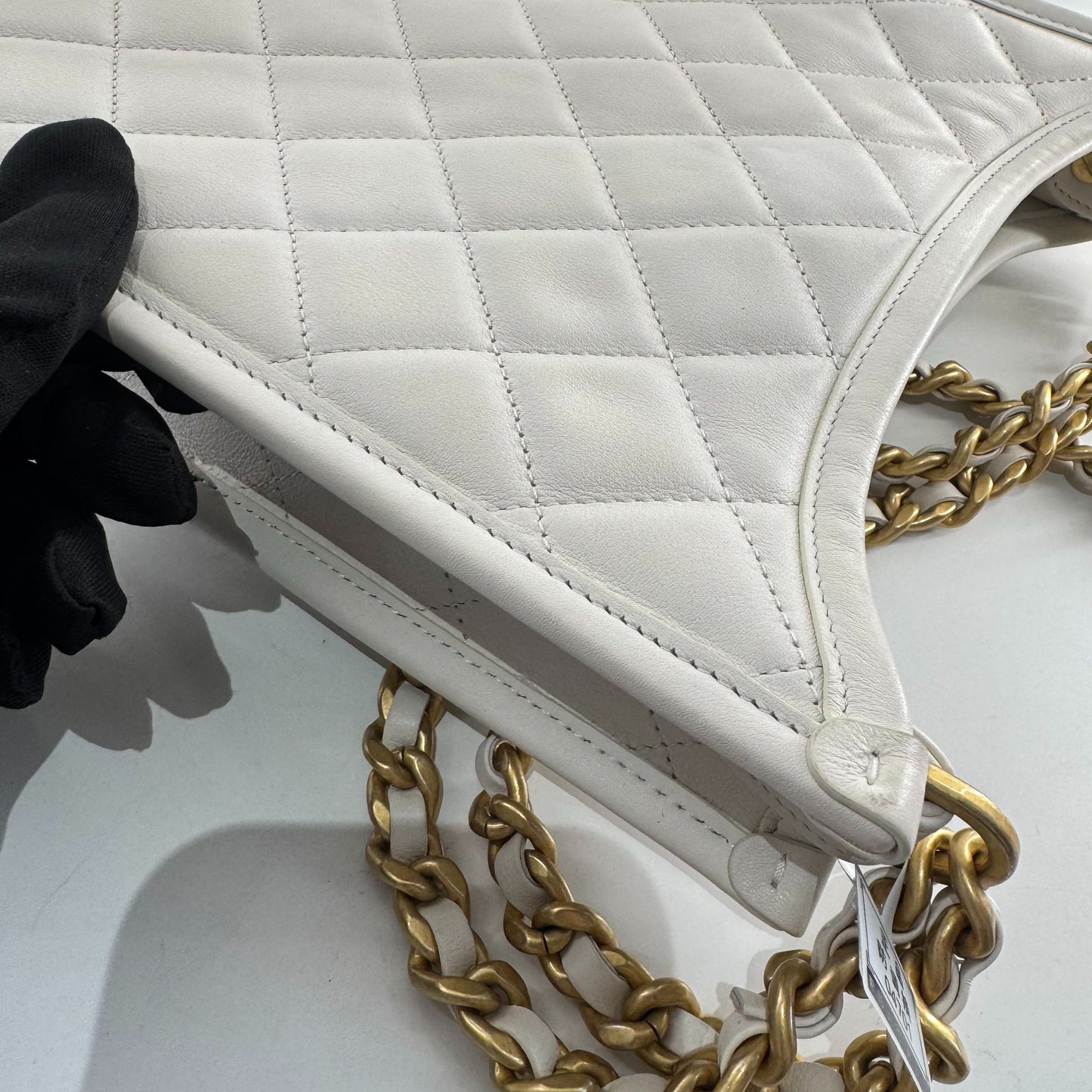 Chanel - Hobo Bag - Leather - White