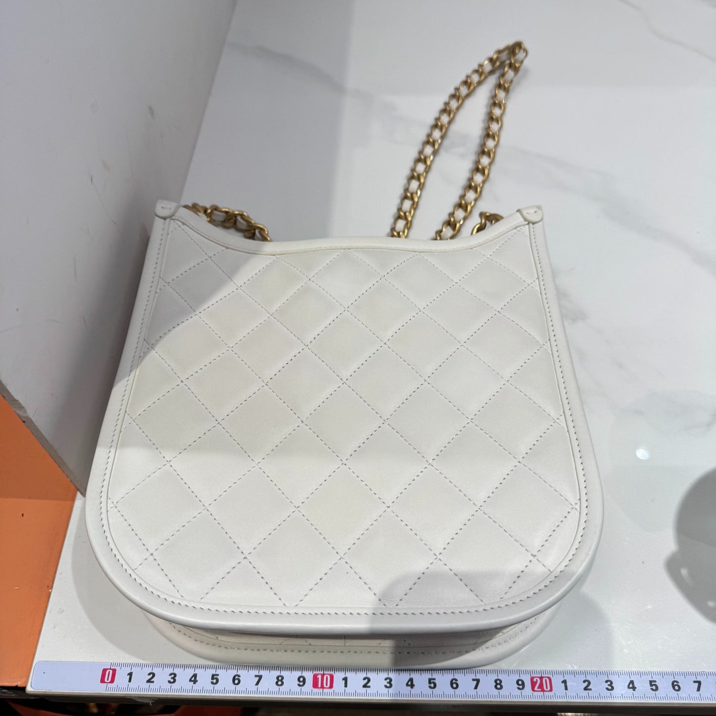 Chanel - Hobo Bag - Leather - White
