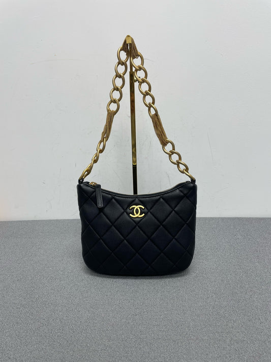 Chanel - Hobo - Leather - Black - (mini)