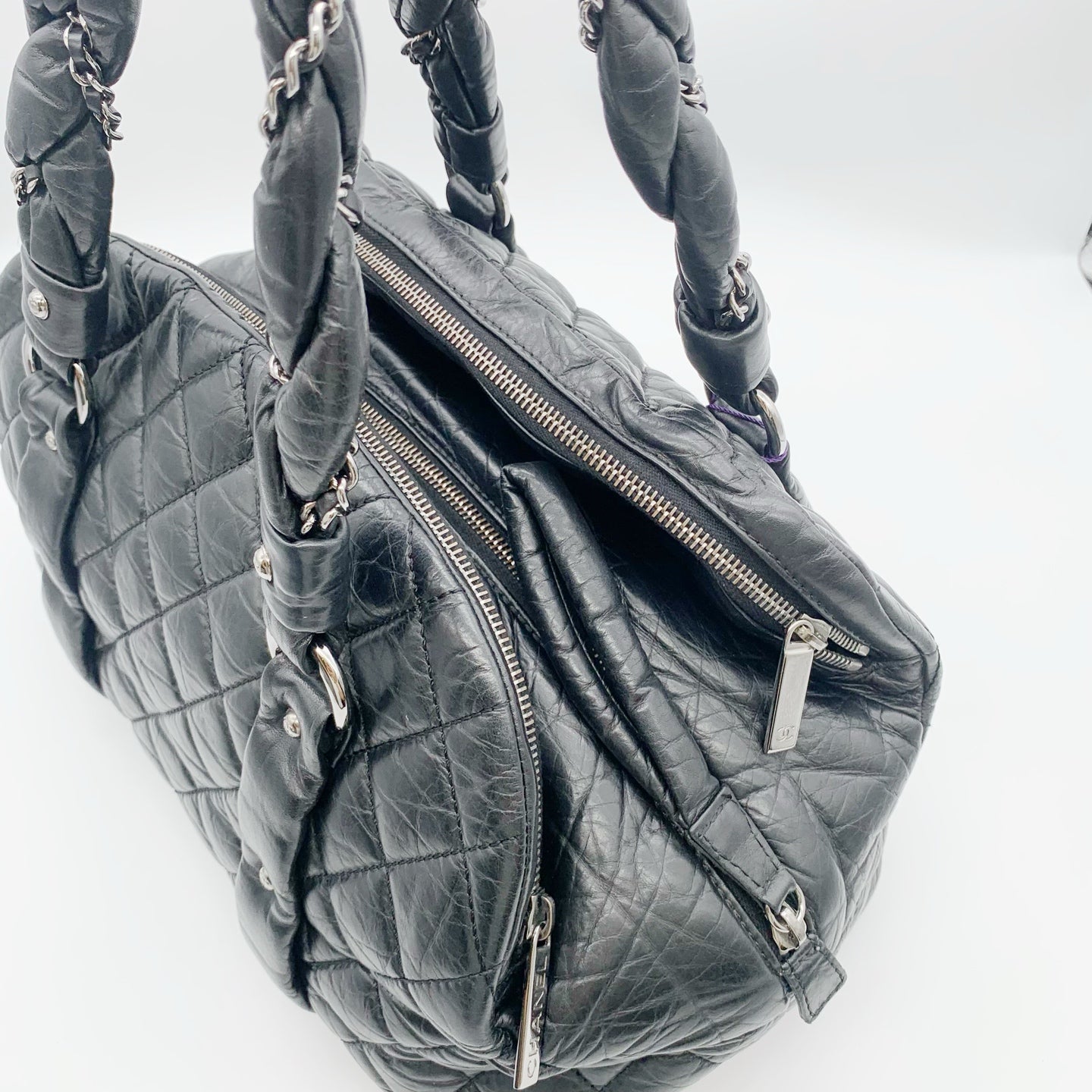 Chanel - Hobo - Leather - Black - (Other)