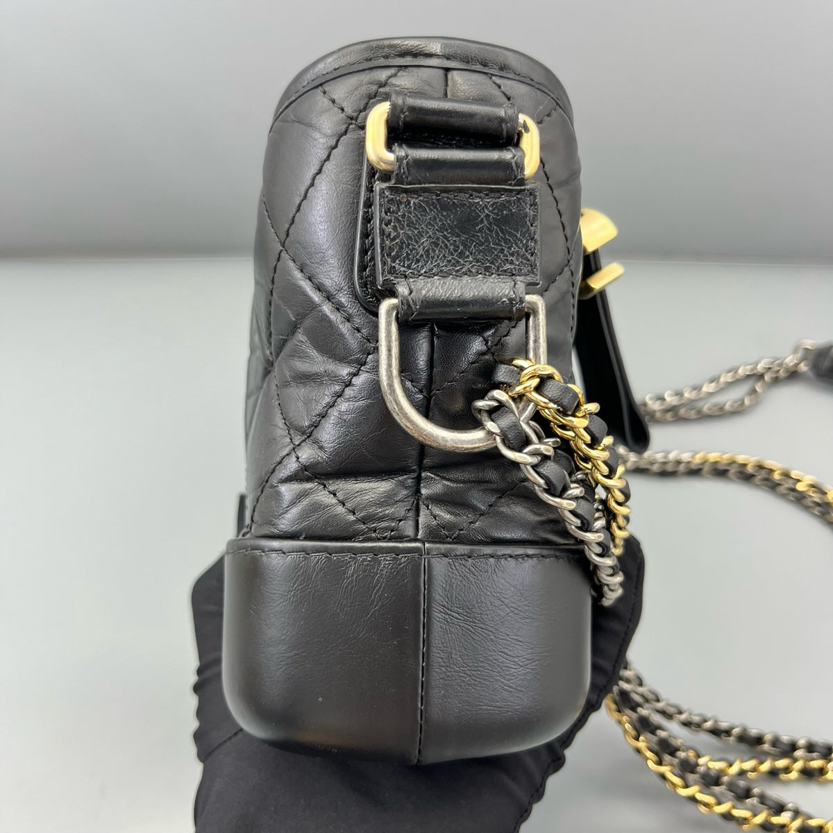 Chanel - Hobo - Leather - Black - (small)