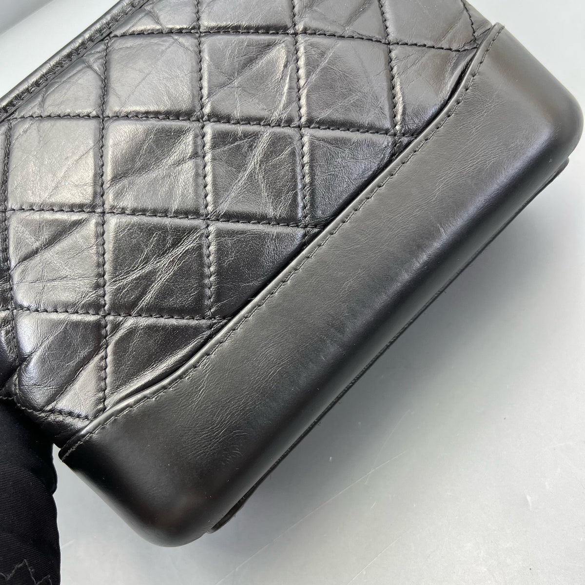 Chanel - Hobo - Leather - Black - (small)