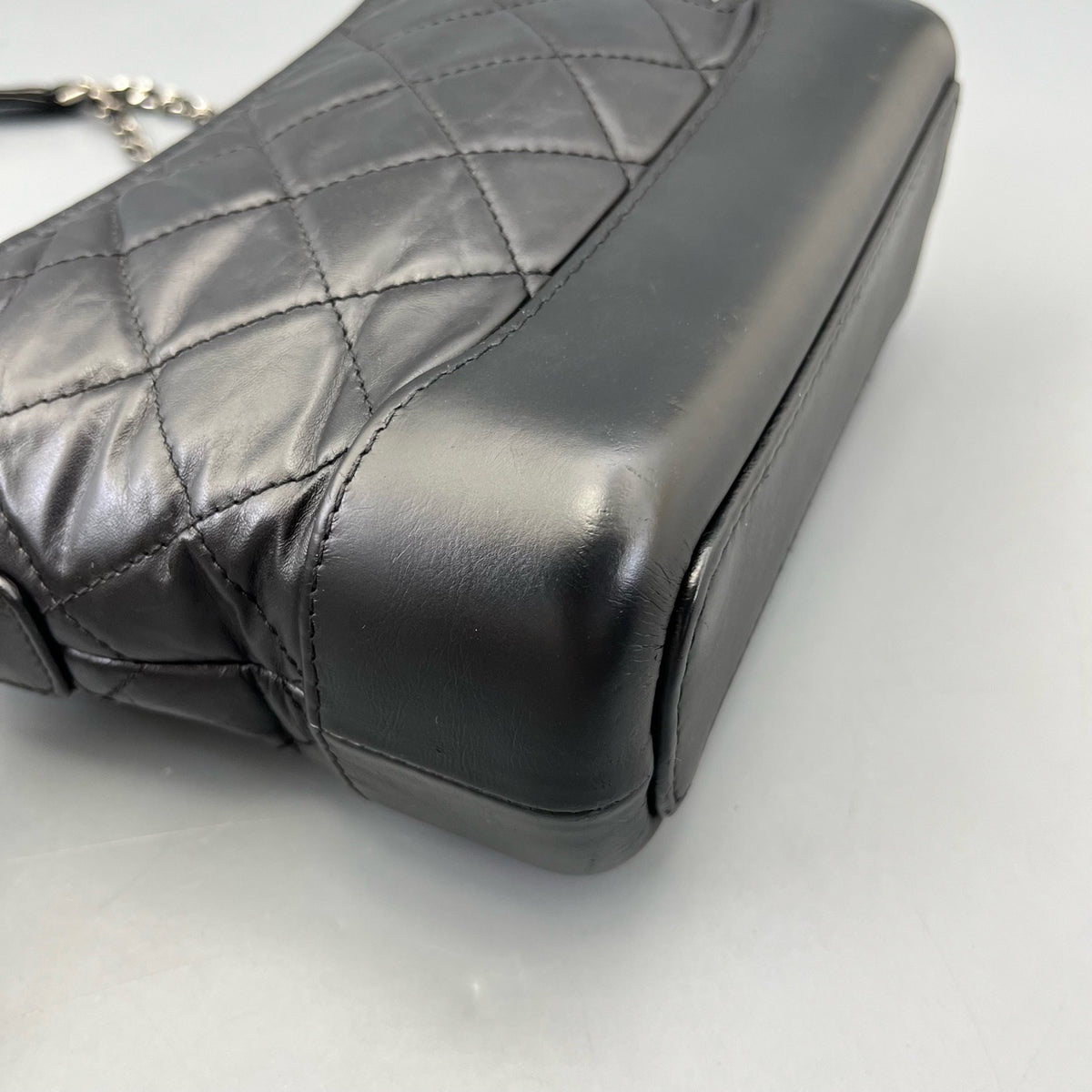 Chanel - Hobo - Leather - Black - (small)