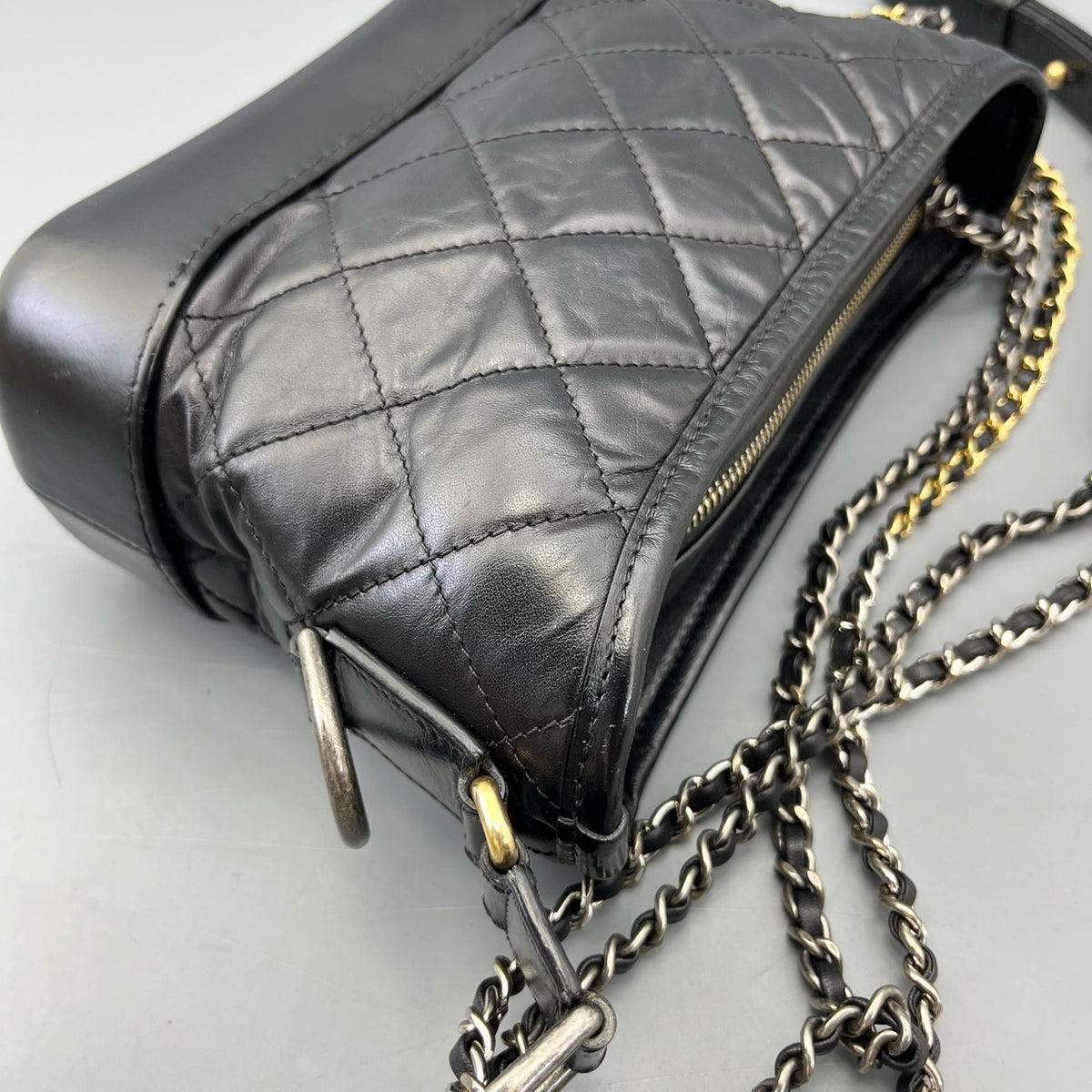 Chanel - Hobo - Leather - Black - (small)