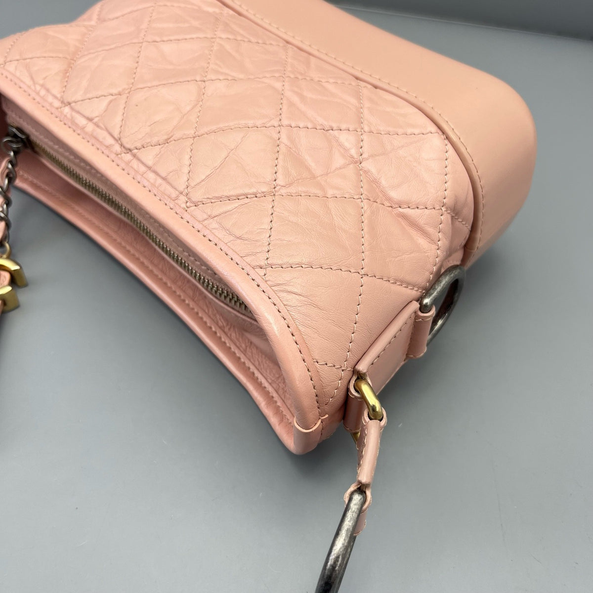 Chanel - Hobo - Leather - Pink - (small)