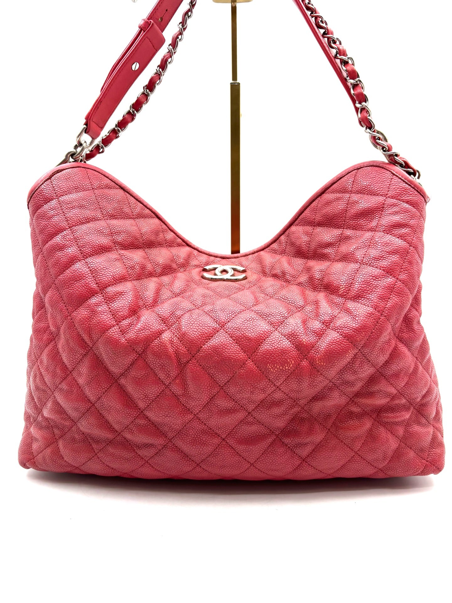 Chanel - Hobo - Leather - Red - (large)