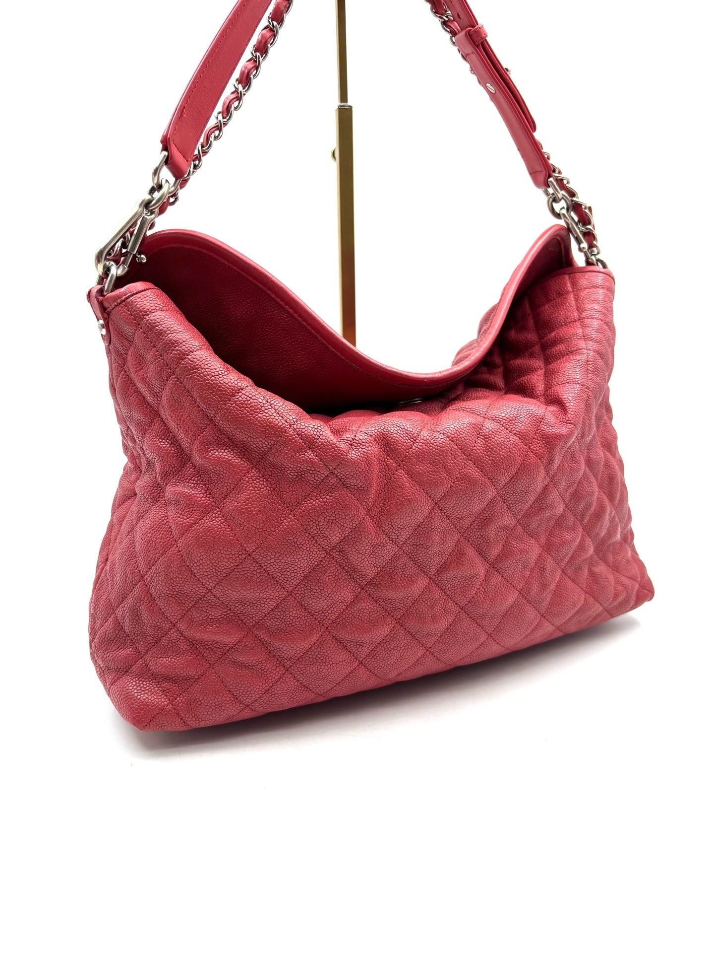 Chanel - Hobo - Leather - Red - (large)