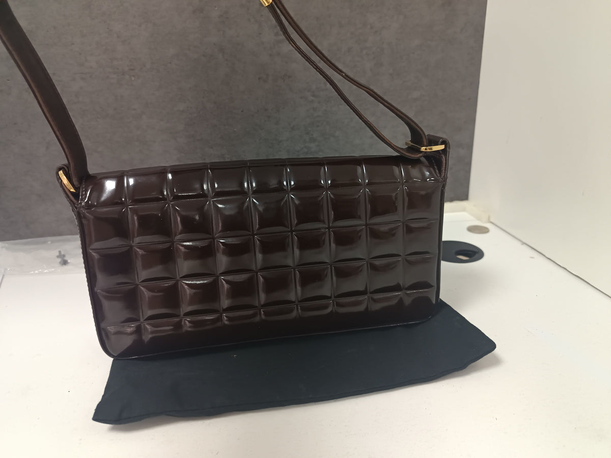 Chanel - Ice Cube 24 - Patent leather - Brown - (Small)