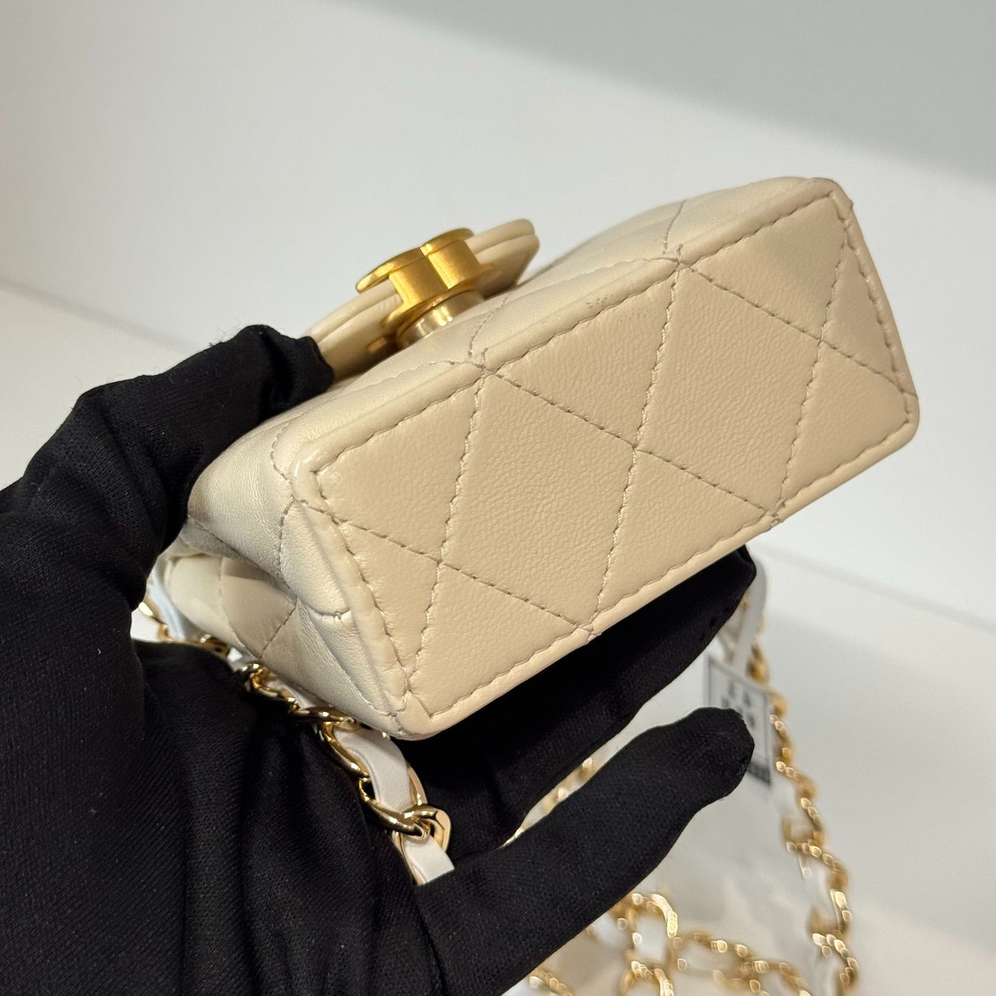 Chanel - Kelly Mini - Leather - Beige