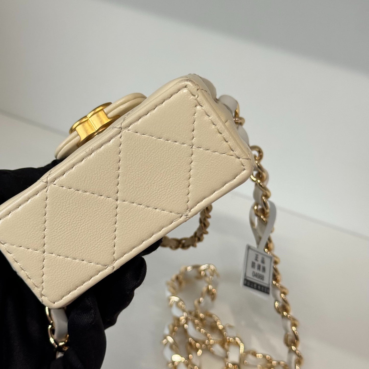 Chanel - Kelly Mini - Leather - Beige