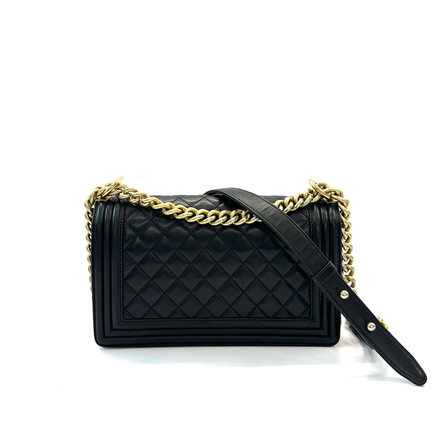 Chanel - Le Boy - Leather - Black