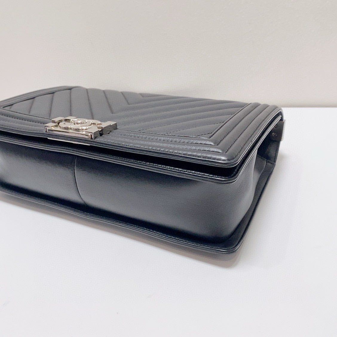 Chanel - Le Boy - Leather - Black