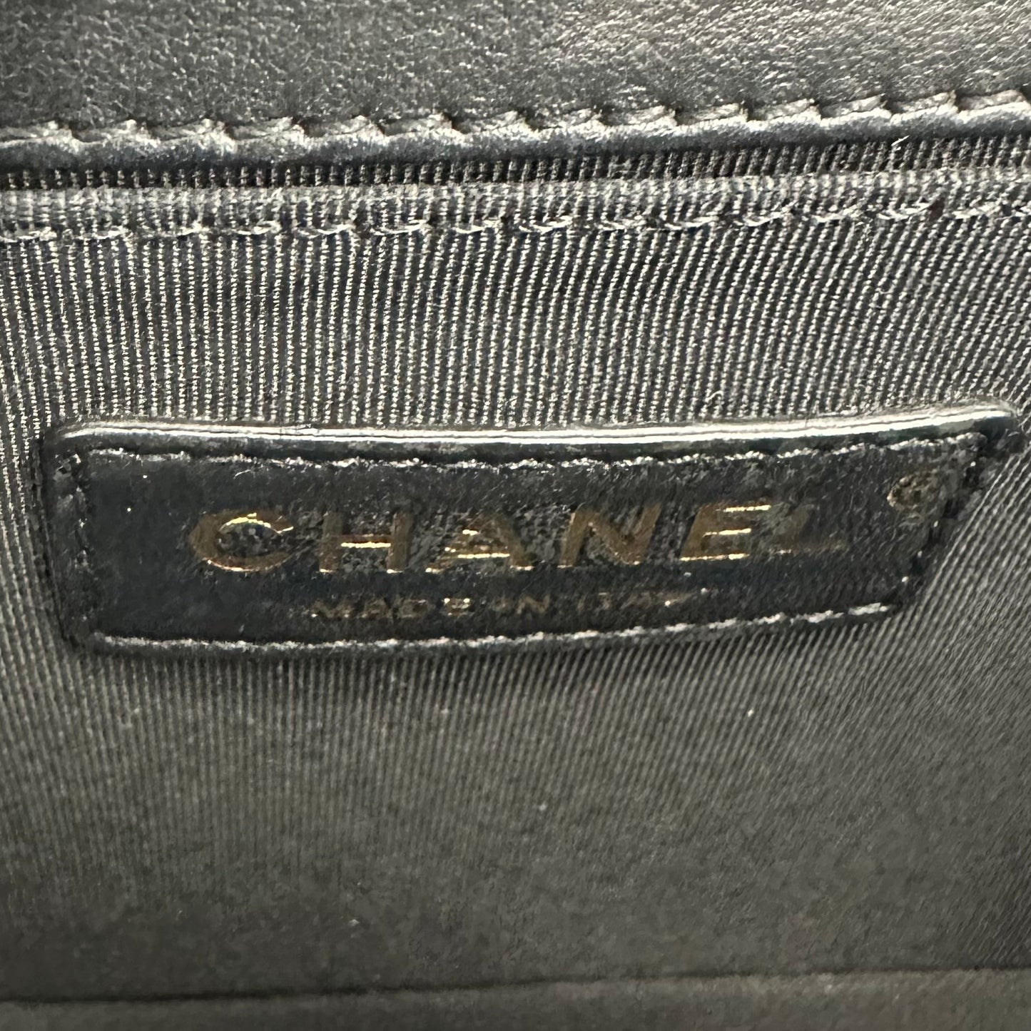 Chanel - Le Boy - Leather - Black