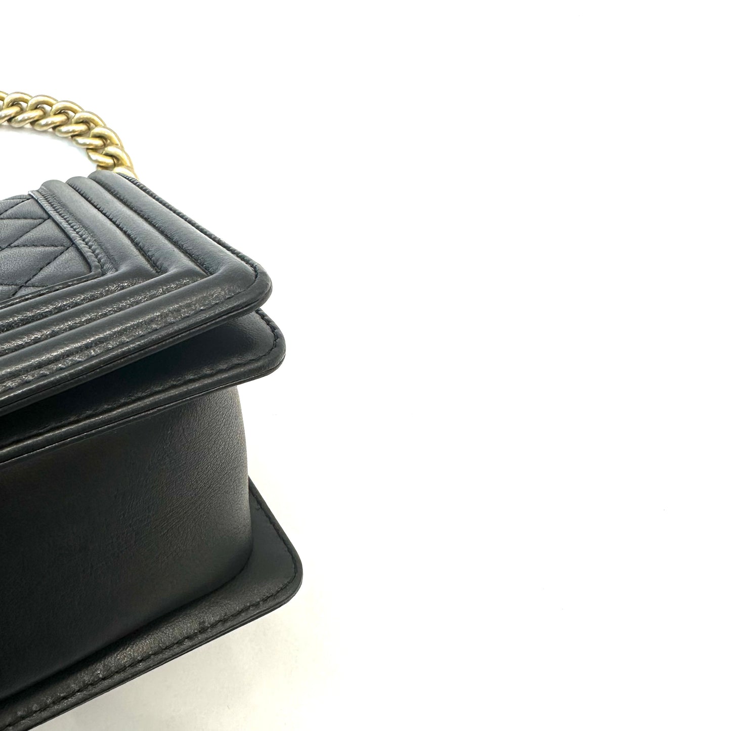 Chanel - Le Boy - Leather - Black