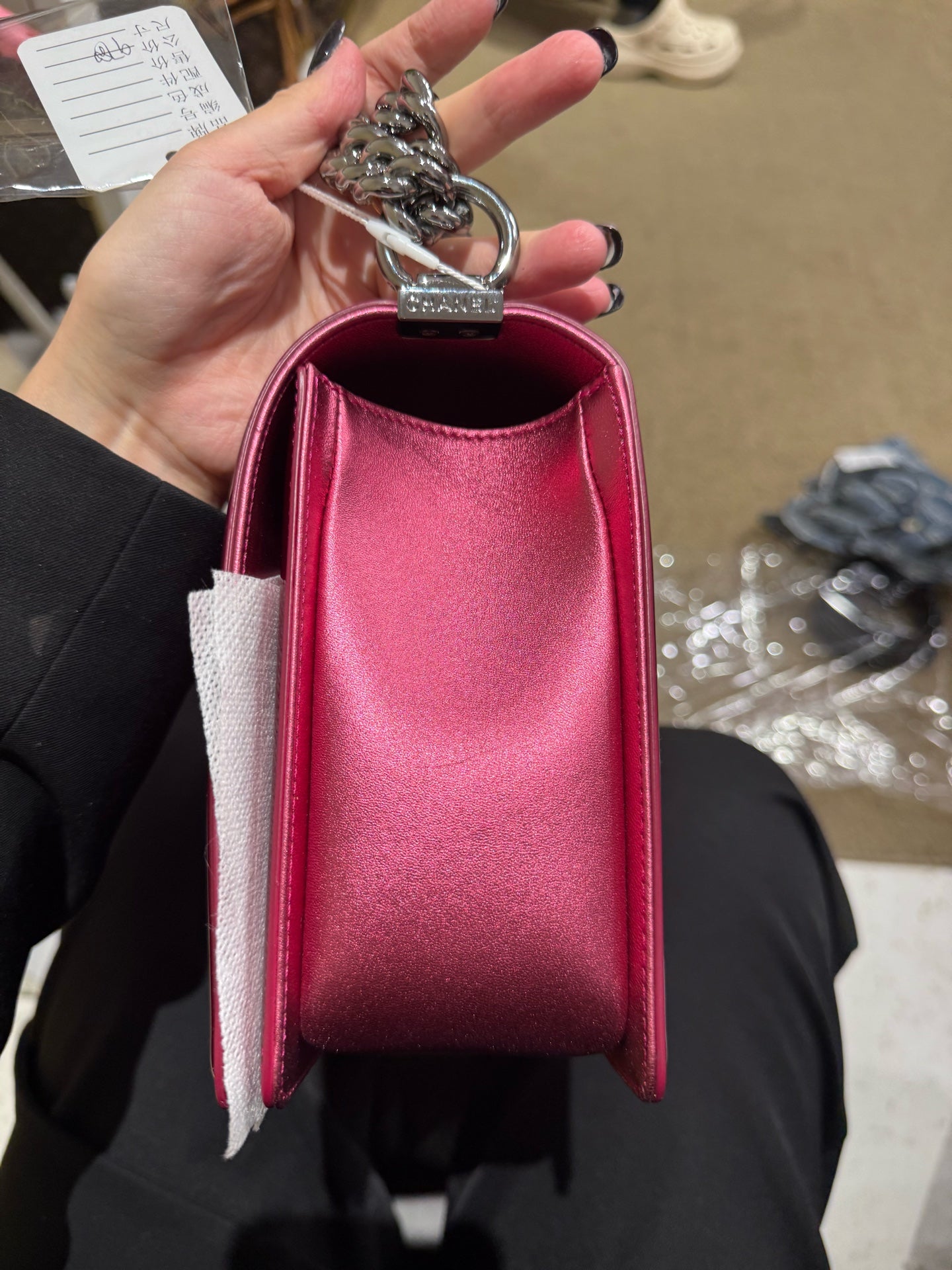 Chanel - Le Boy - Patent leather - Pink