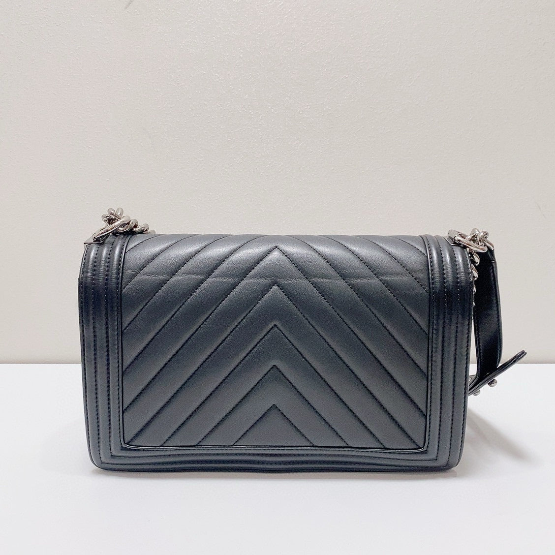Chanel - Le Boy - Leather - Black