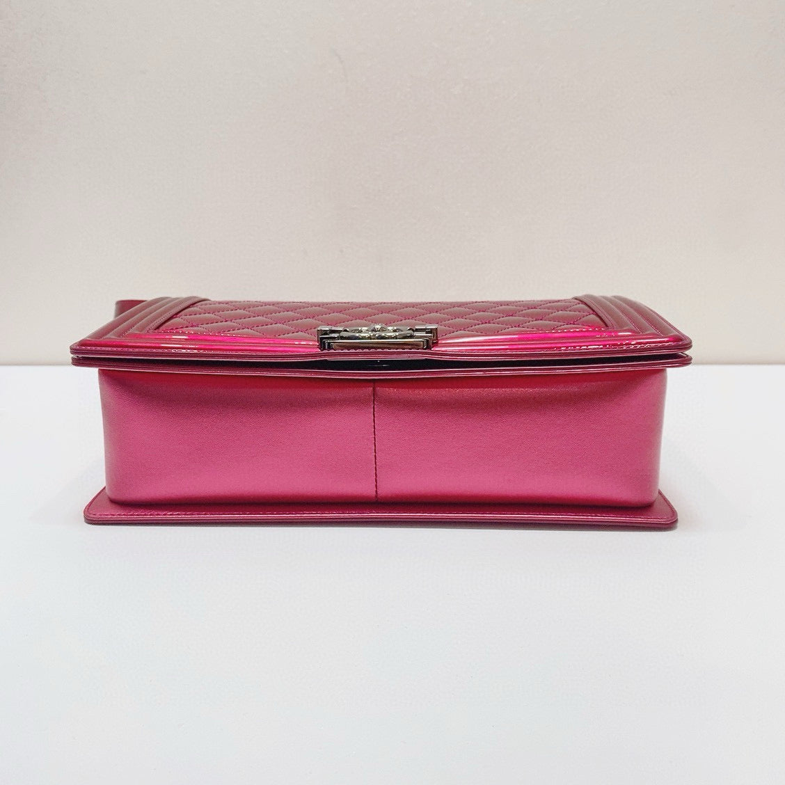 Chanel - Le Boy - Patent leather - Pink