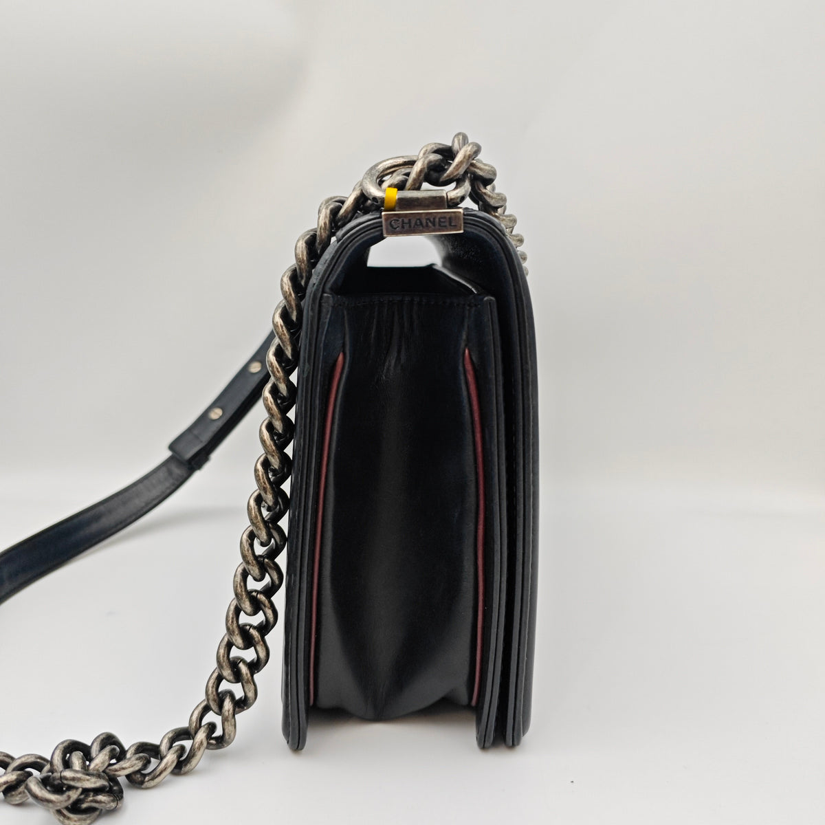 Chanel - Le Boy Large - Leather - Black - (Large)