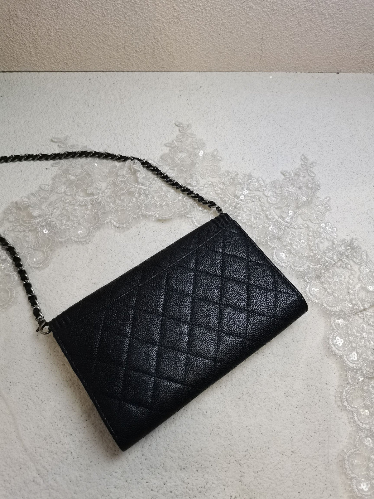 Chanel - Le Boy - Leather - Black
