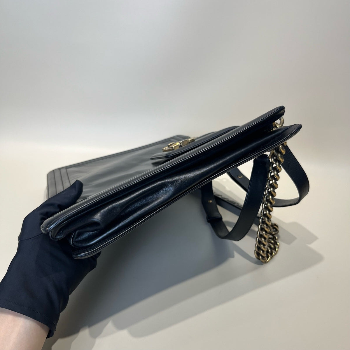 Chanel - Le Boy - Leather - Black