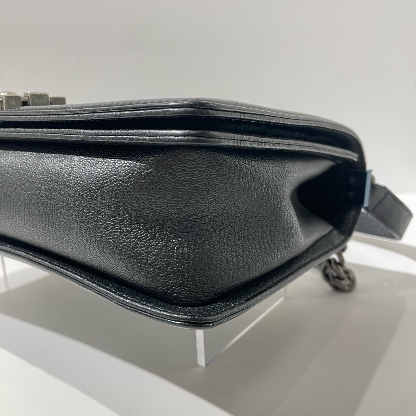 Chanel - Le Boy - Leather - Black - (Large)