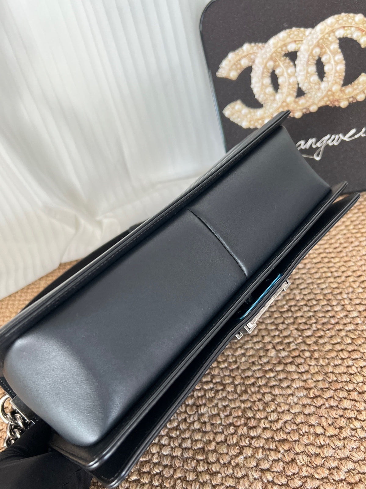 Chanel - Le Boy - Leather - Black - (medium)