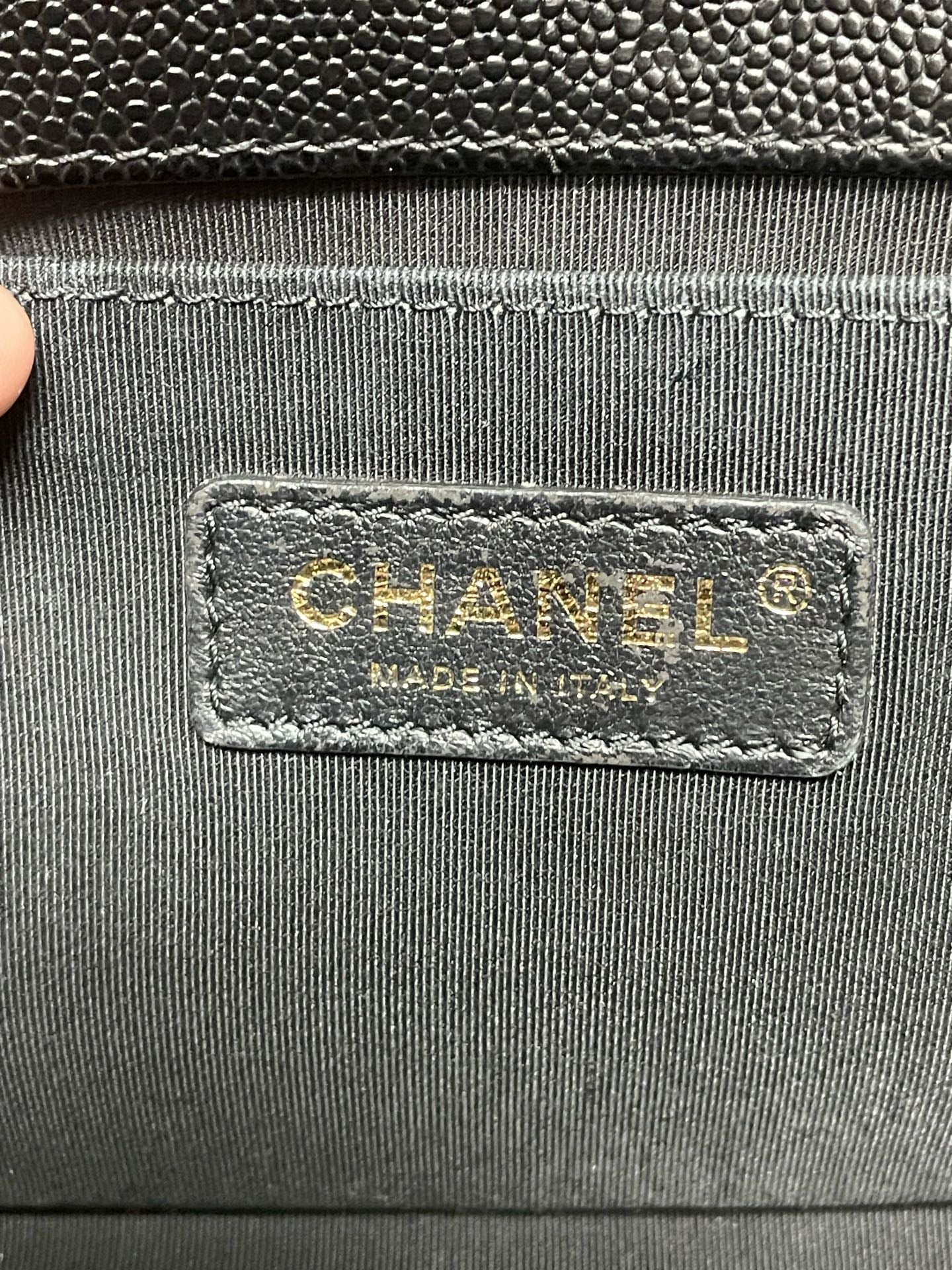 Chanel - Le Boy - Leather - Black - (medium)
