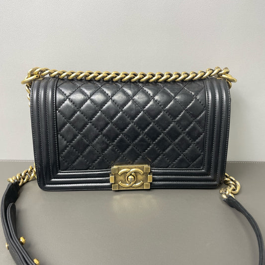 Chanel - Le Boy - Leather - Black - (mini)