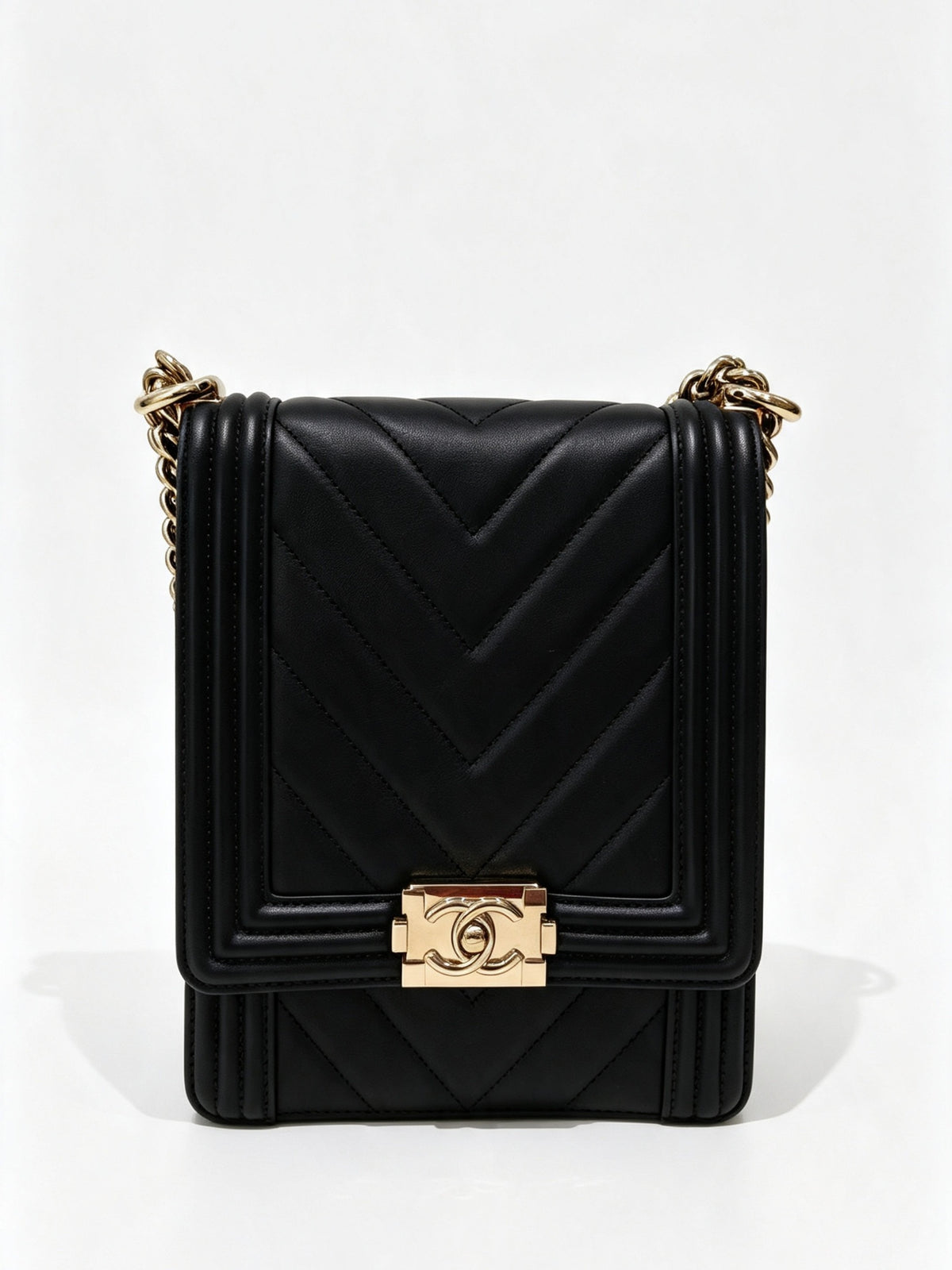 Chanel - Le Boy - Leather - Black - (mini)