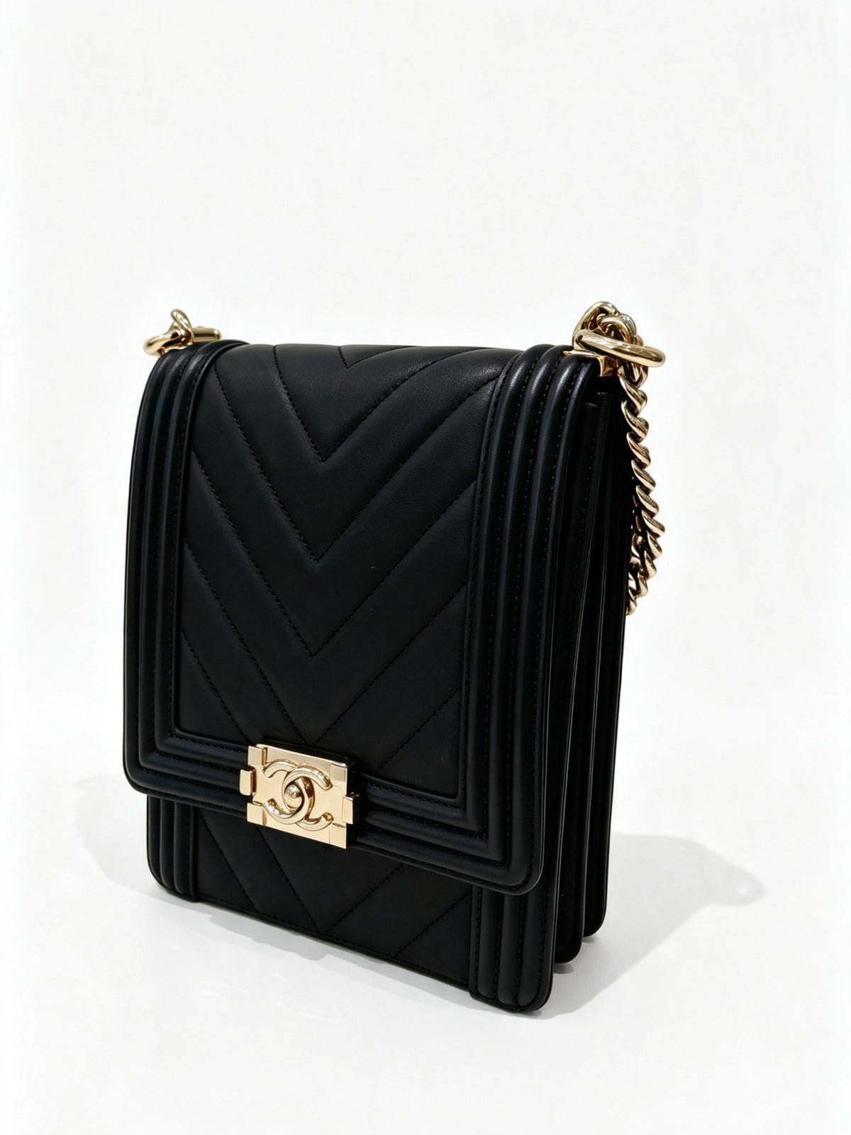 Chanel - Le Boy - Leather - Black - (mini)