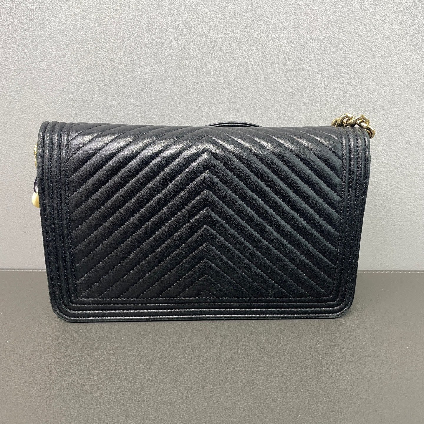 Chanel - Le Boy - Leather - Black - (mini)