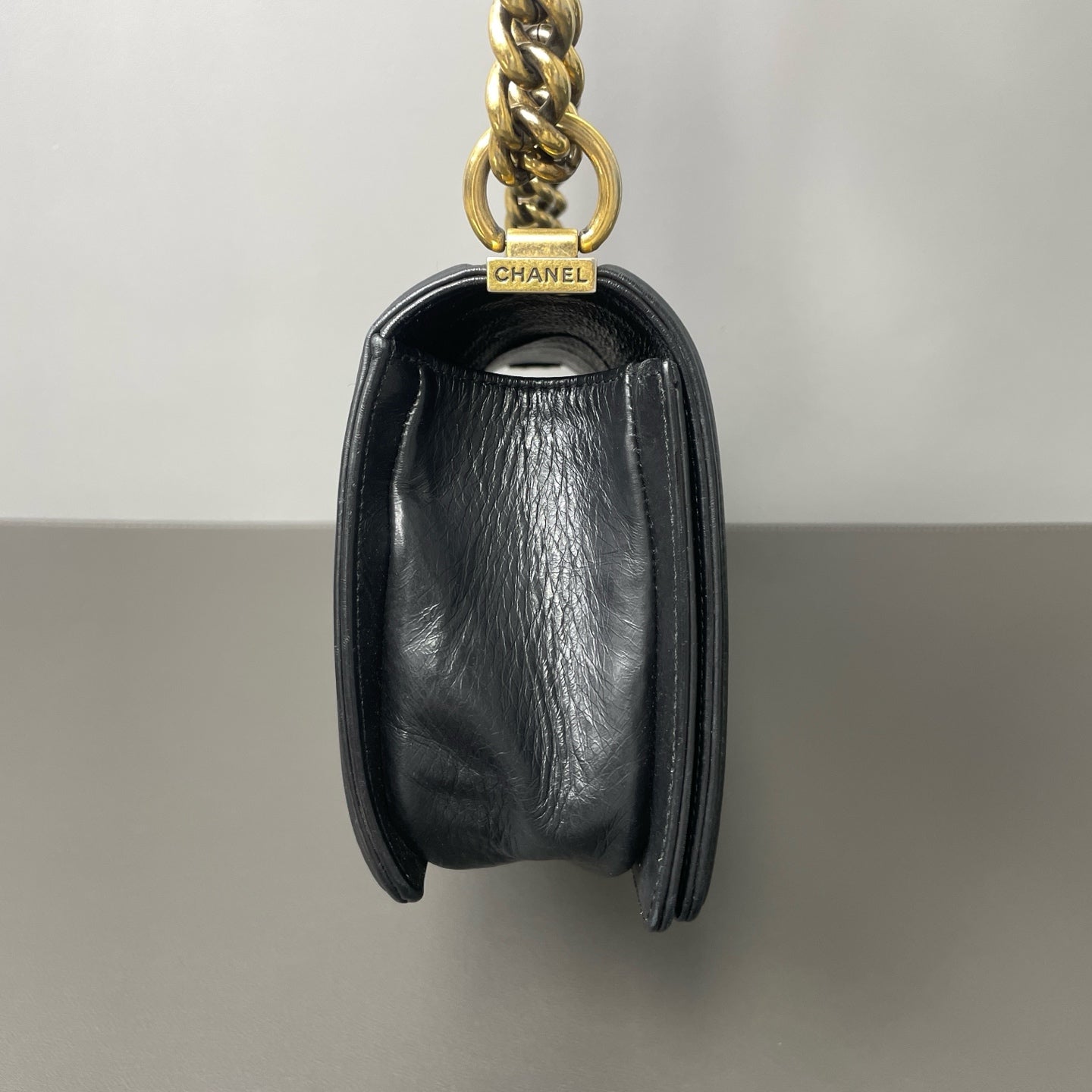 Chanel - Le Boy - Leather - Black - (mini)